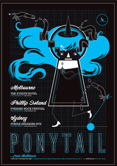 Ponytail Poster